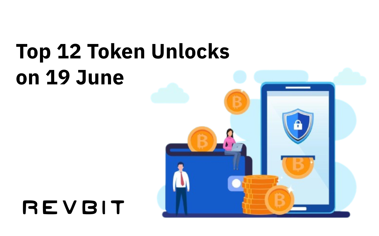 Top 12 Token Unlocks on 19 June
