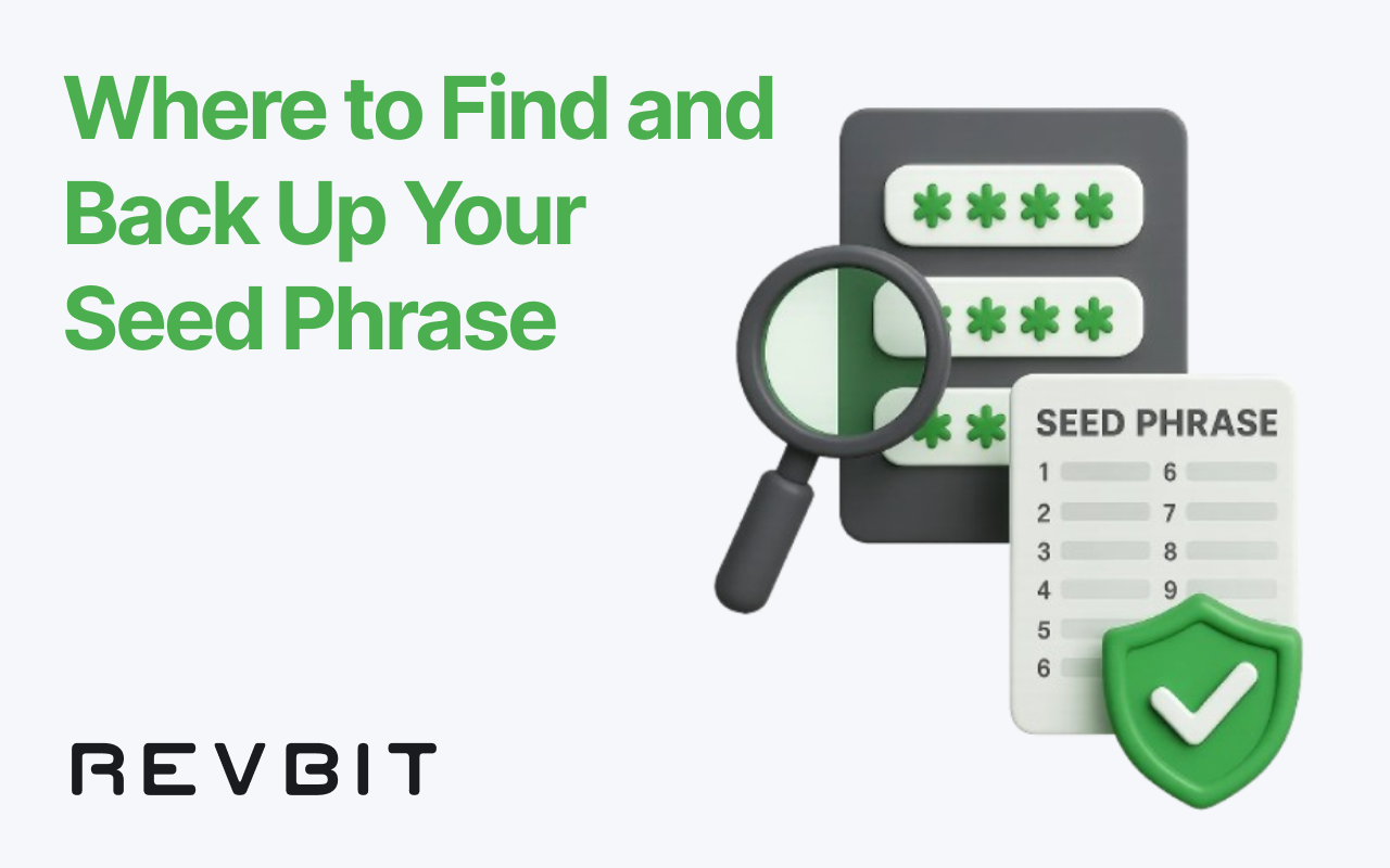 Where to Find and Back Up Your Seed Phrase (and How to Store It Safely)