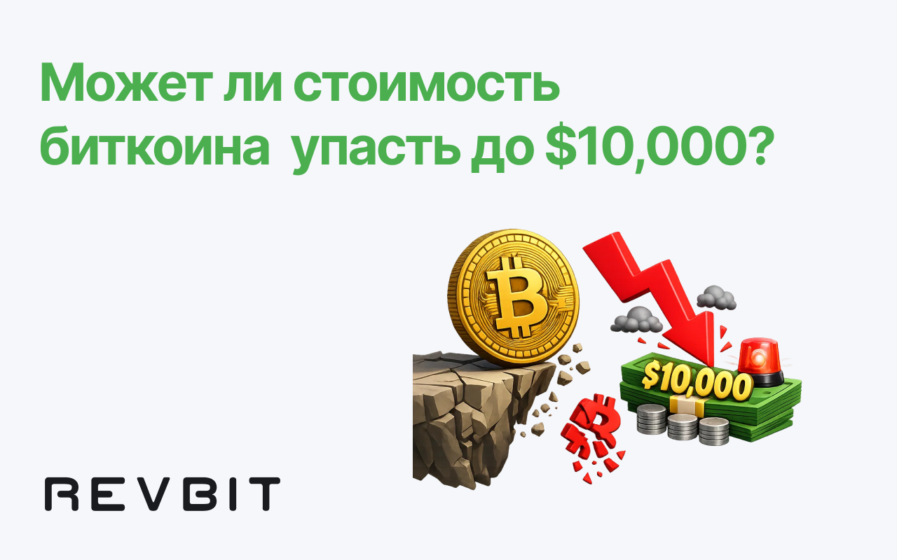 Прогноз цены биткоина: может ли стоимость биткоина действительно упасть до $10,000?