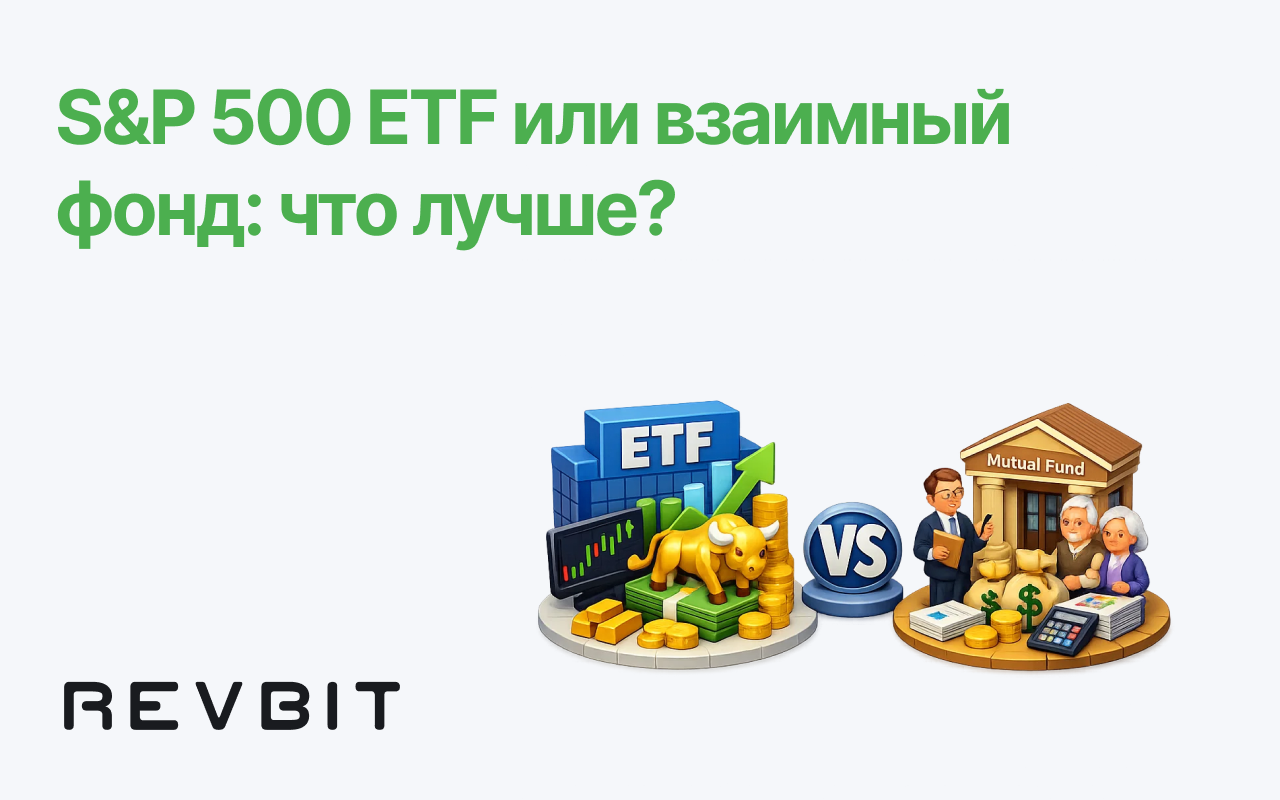 S&P 500 ETF или взаимный фонд: сравнение ETF и взаимного фонда