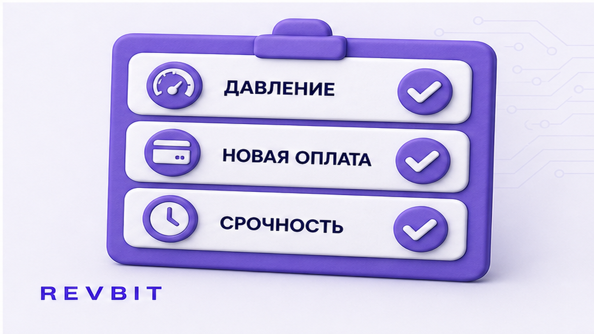 Чеклист сигналов риска: давление, новая оплата, срочность