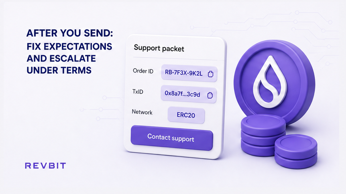 Support packet UI with Order ID and TxID after sending a swap