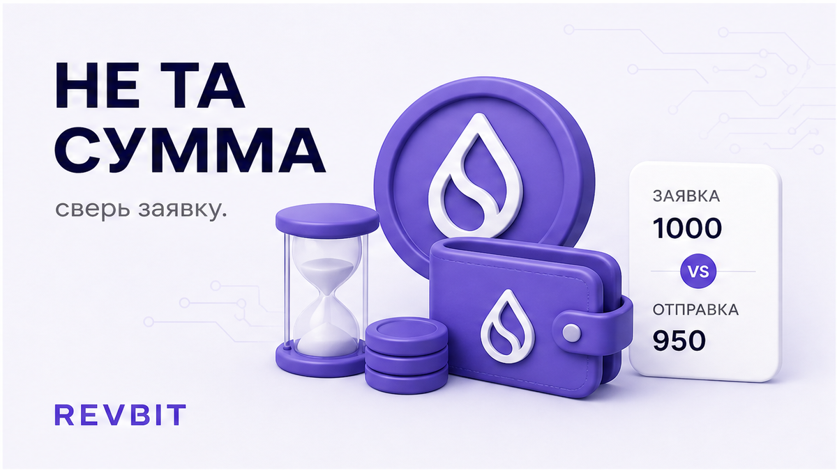 Как исправить несовпадение суммы при обмене криптовалюты