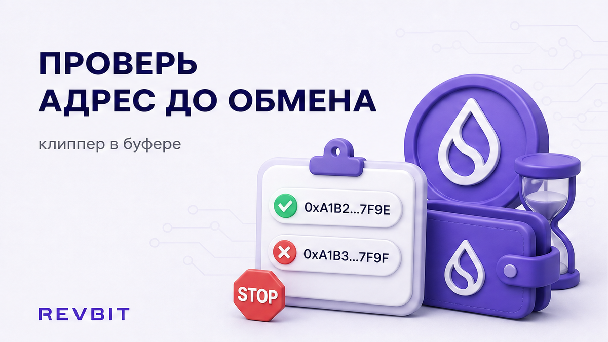 Как проверить адрес перед обменом криптовалюты (подмена и клиппер)