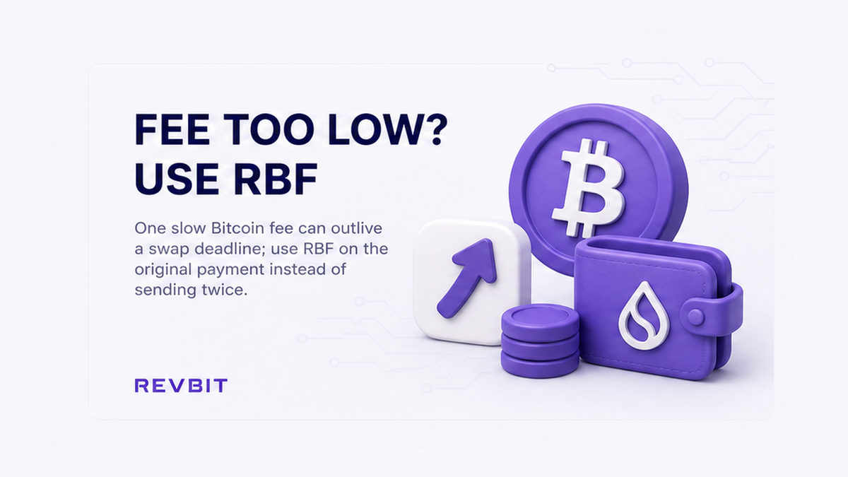 Bitcoin Fee and RBF Checklist Before an Instant Swap