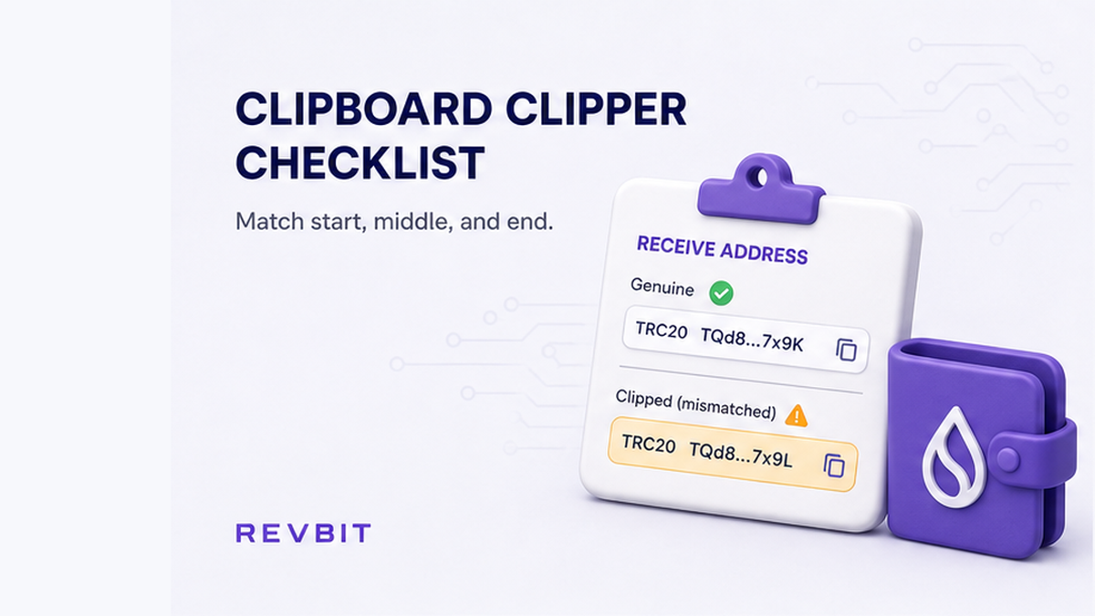 How to Catch a Clipboard Clipper Before You Send a Crypto Swap
