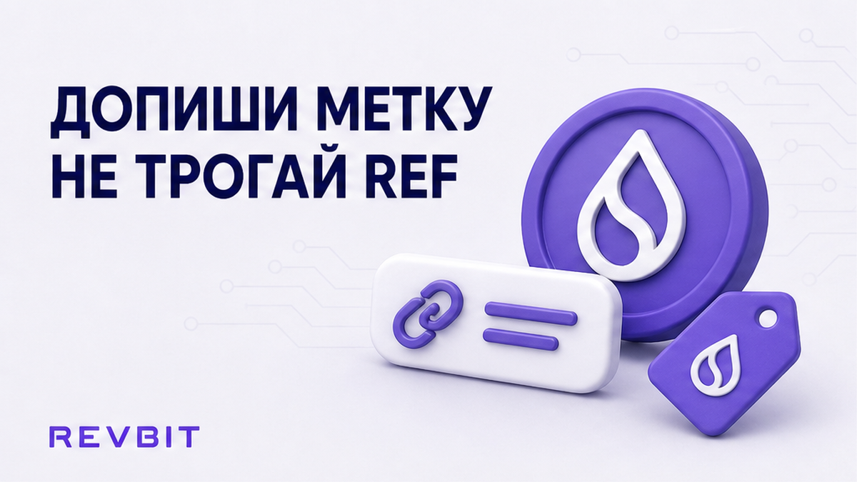 Как добавить метки в партнёрскую ссылку RevBit