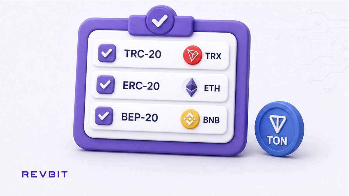 Чеклист сетей USDT и нативных монет TRX, ETH, BNB и TON