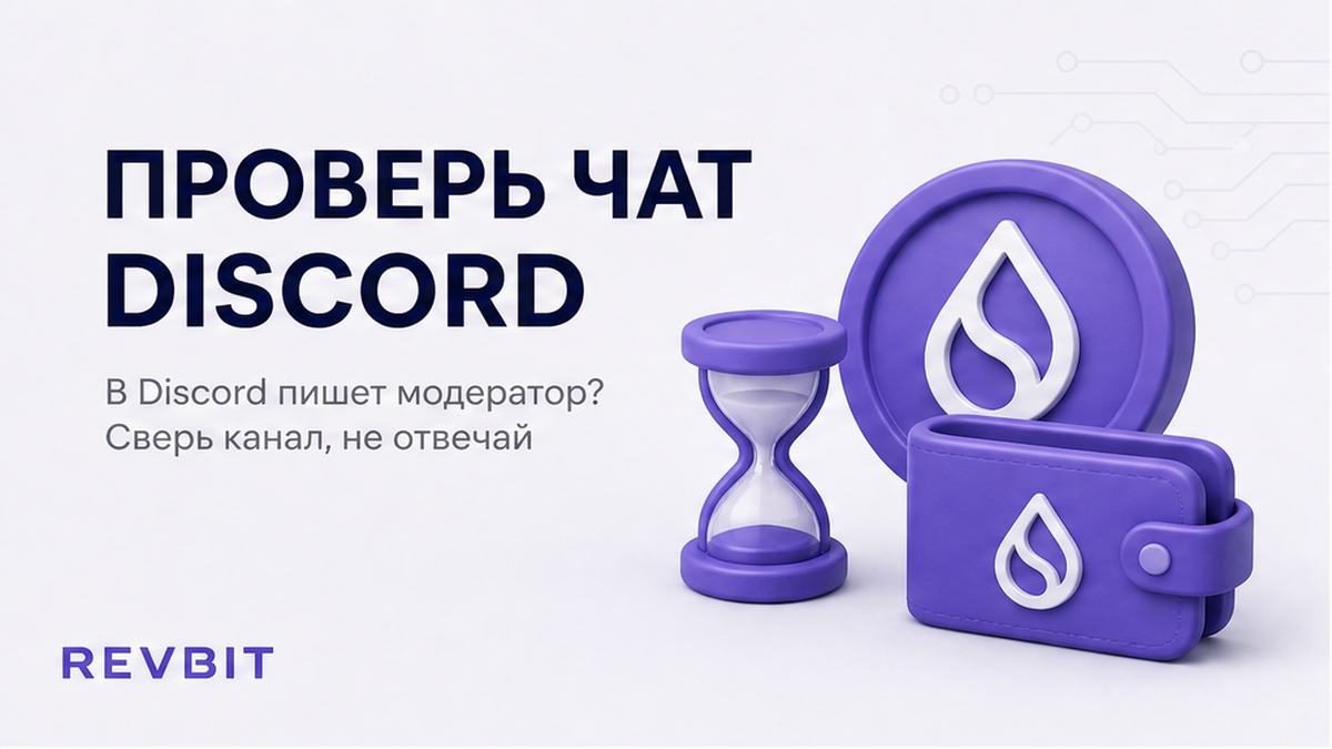 Как проверить, что чат поддержки обменника в Discord не фишинг