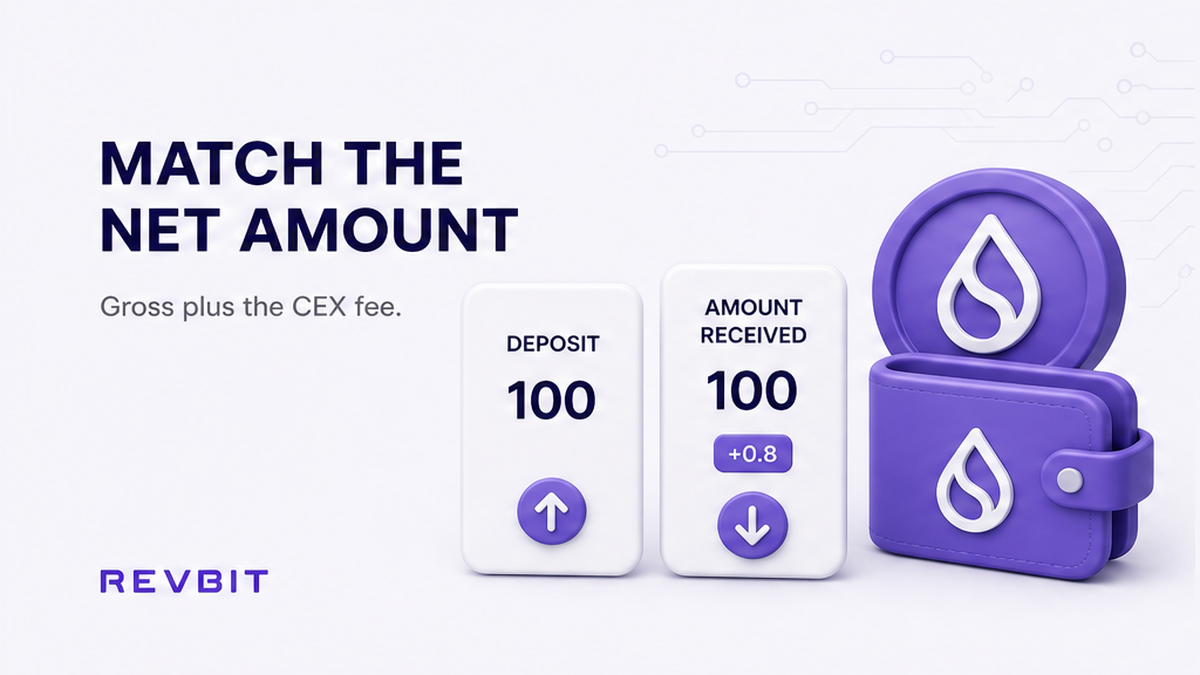 How to Match a CEX Withdrawal Fee to the Swap Deposit Amount
