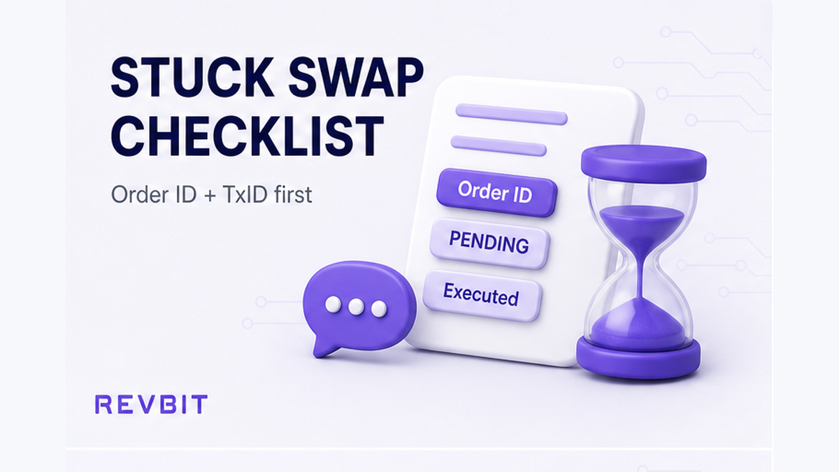 How to Check a Stuck Crypto Swap (Order Status Checklist)