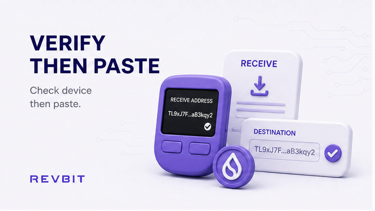 How to Take a Trezor Receive Address Before an Instant Swap