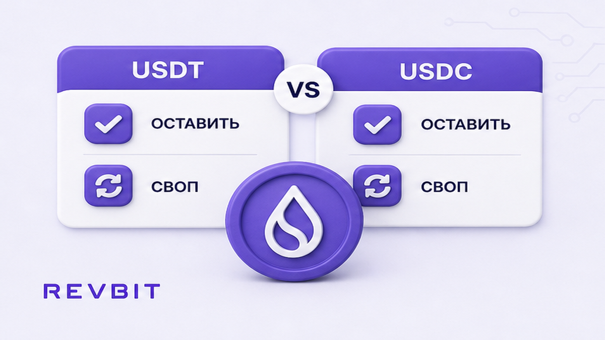 Сравнение колонок USDT и USDC: когда оставлять тикер, а когда делать отдельный своп