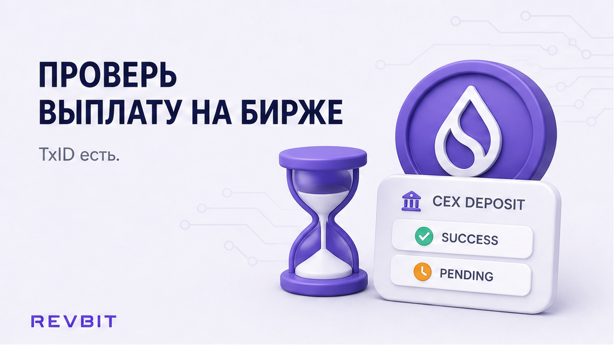Как проверить выплату обменника, если она зависла на депозите биржи
