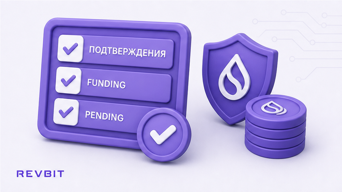 Чеклист кабинета биржи: порог подтверждений, Funding и статус Pending